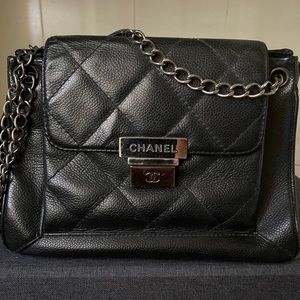 Chanel accordion flap bag